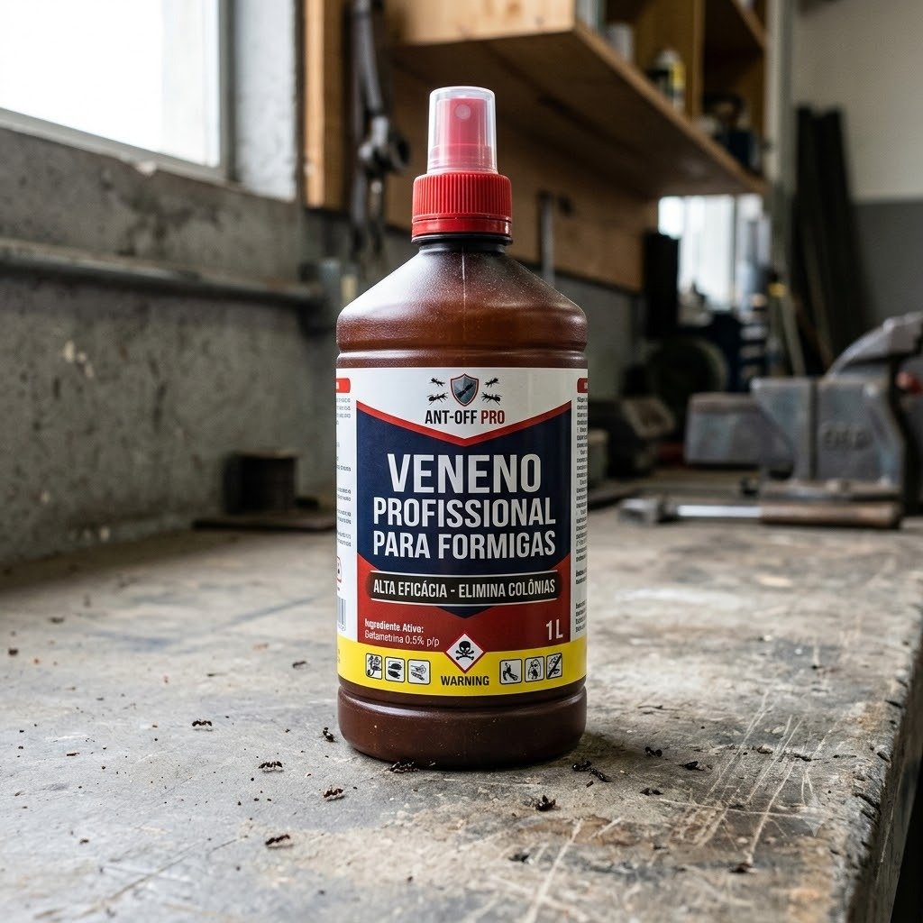 Veneno profissional para eliminação de formigas em Botucatu
